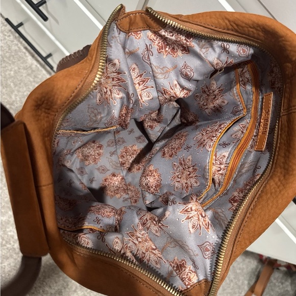 HOBO Brown Leather Slouchy Hobo Bag - Picture 6 of 7